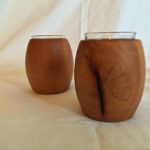 Spanish cedar votives