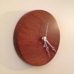 Mahogany clock