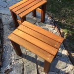 Teak benches