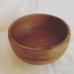 Teak bowl