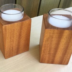 Spanish cedar candle votives