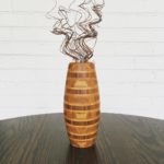 Laminated plyboo vase